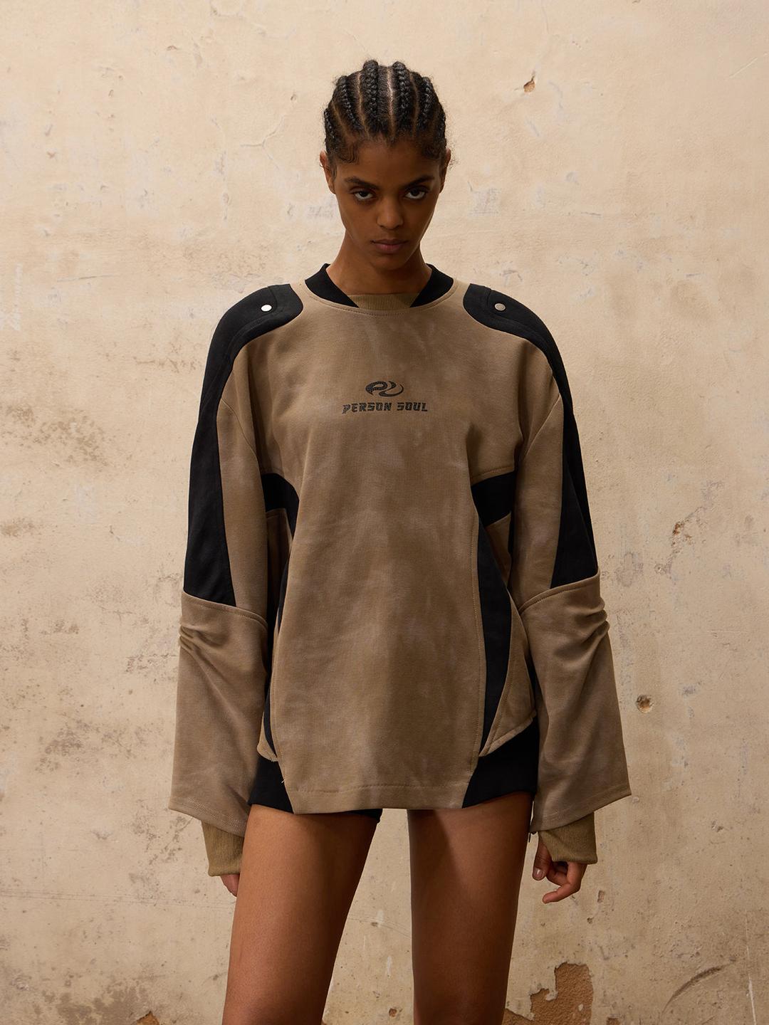 Personsoul Distressed Sweatshirt