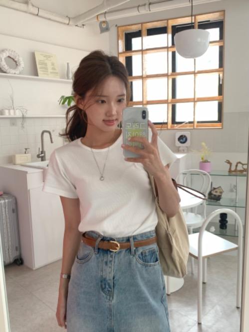 [제작]  목늘어짐없는 치즈 반팔티 (마지막 진행)