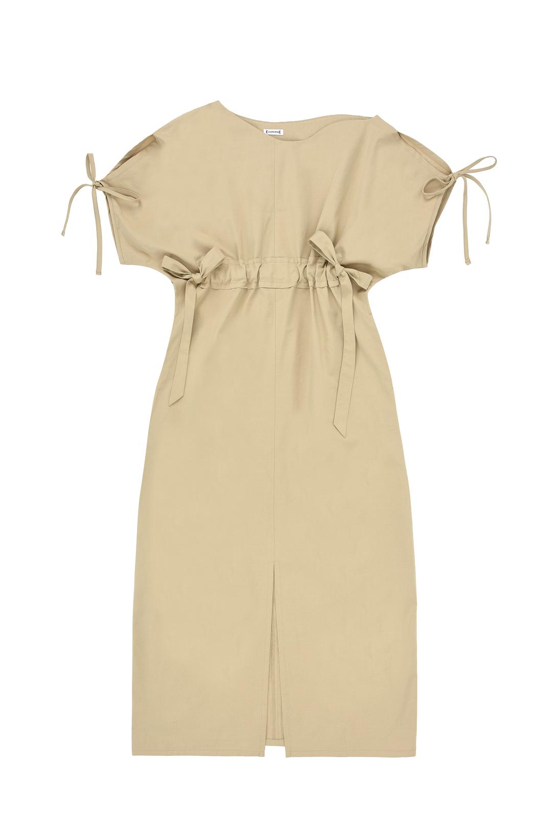 TULIP LONG DRESS (BEIGE) (3colors)