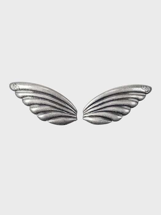 ANGEL WING SHELL ANTIQUE BARRETTE SET (2PCS)