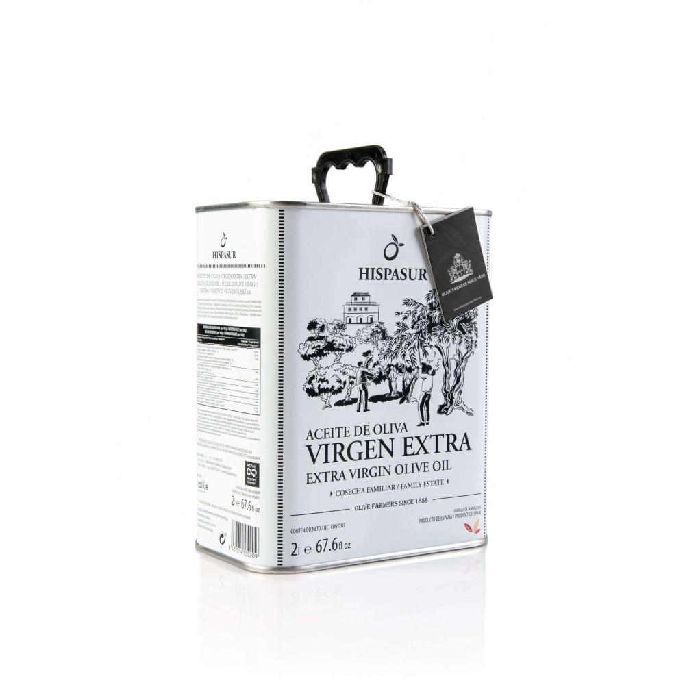 (22-23햇올리브오일)[히스파수르]실버틴 엑스트라버진 올리브오일 2L(유통기한2024-06-01) [원산지:스페인]