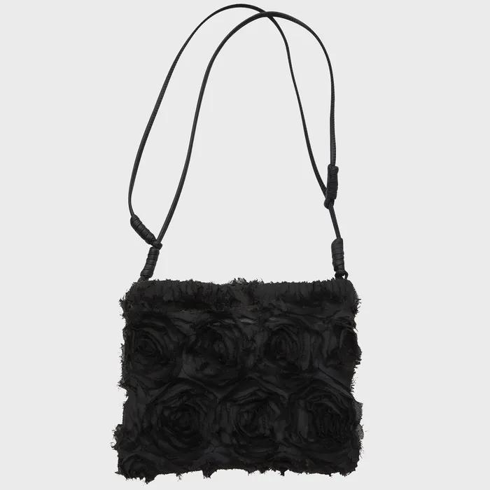 Floral Handmade Bag (FL-735_Black)