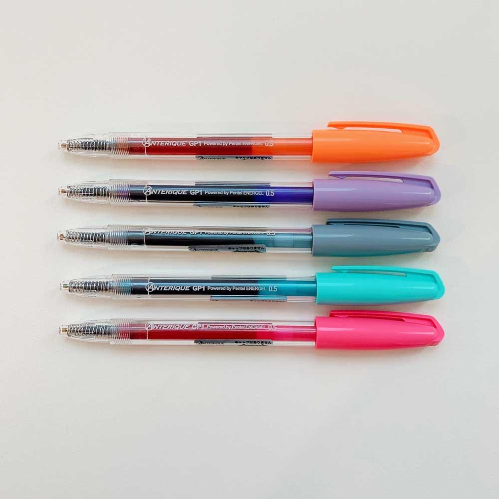 Anterique Capnock Gel Pen 0.5mm (5 Colors)