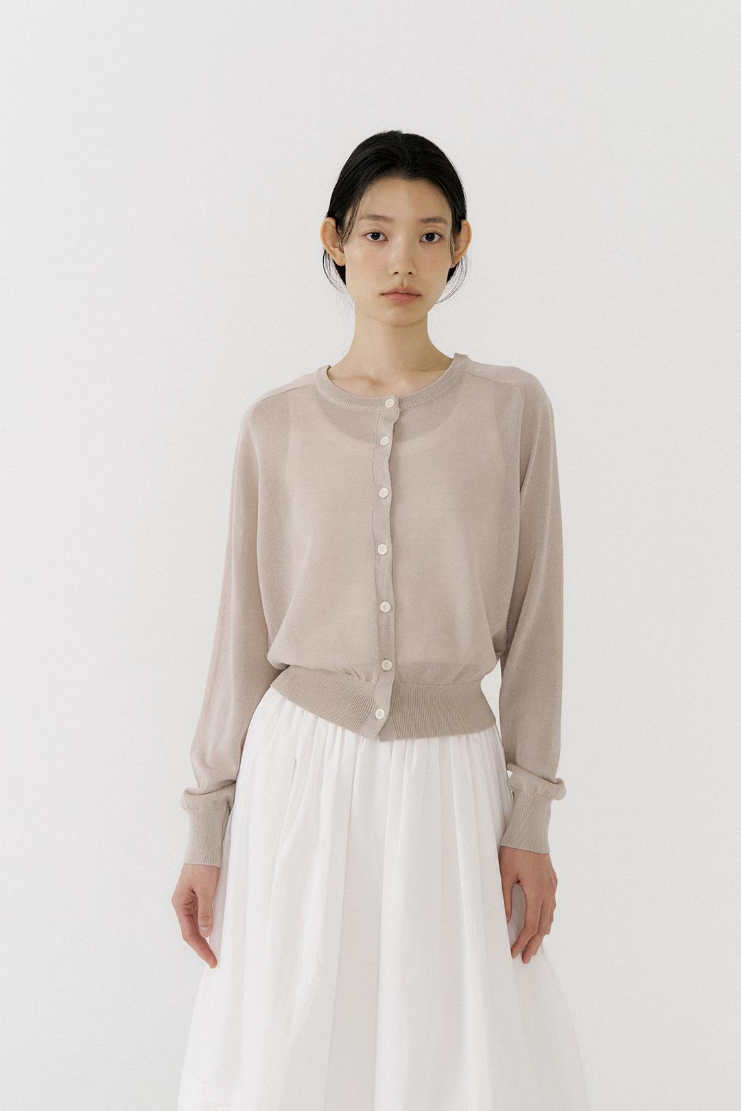 BASIC SUMMER CARDIGAN , 3COLOR