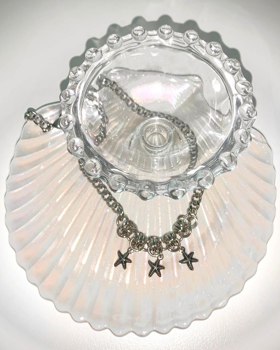 (3) Starfish Necklace