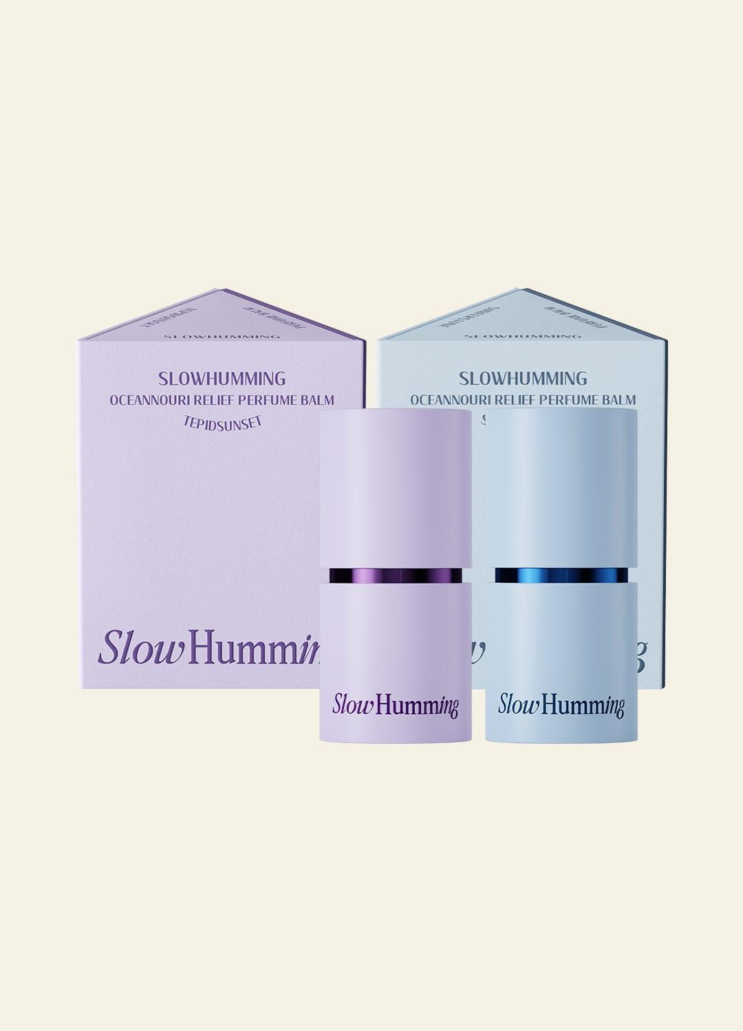 [슬로우허밍] 오셔너리 릴리프 퍼퓸밤 (테피드선셋/서퍼스톤)