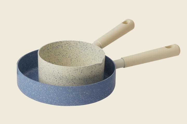 [최종가 50,328원] 아롱 쿡웨어 2종세트(16냄비+24팬)