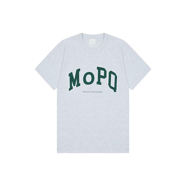 뮤지엄 오브 피스 앤 콰이엇 남여공용 유니버시티 로고 티셔츠 (UNIVERSITY) 그레이