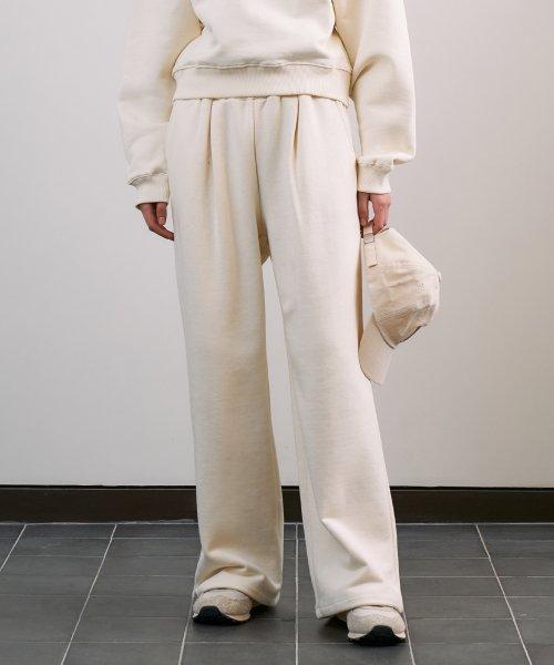 Cotton Wide Pants