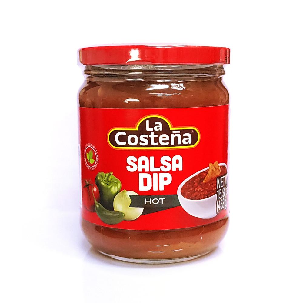 라코스테냐 딥살사소스 핫(매운맛)453g 나쵸와 함께하니 어느새 바닥 나쵸소스 타코 만들기 [원산지:멕시코산((주)삼경프라자)]