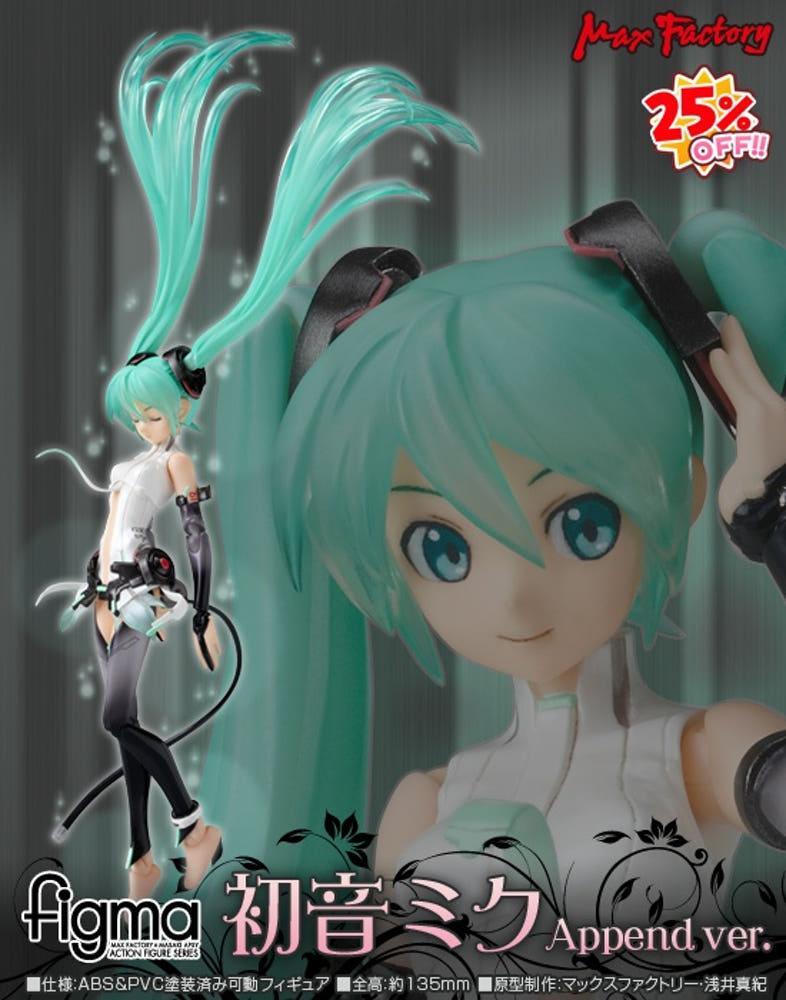 [중고] [정품/당일 발송] Figma(피그마) 하츠네 미쿠 Append ver.