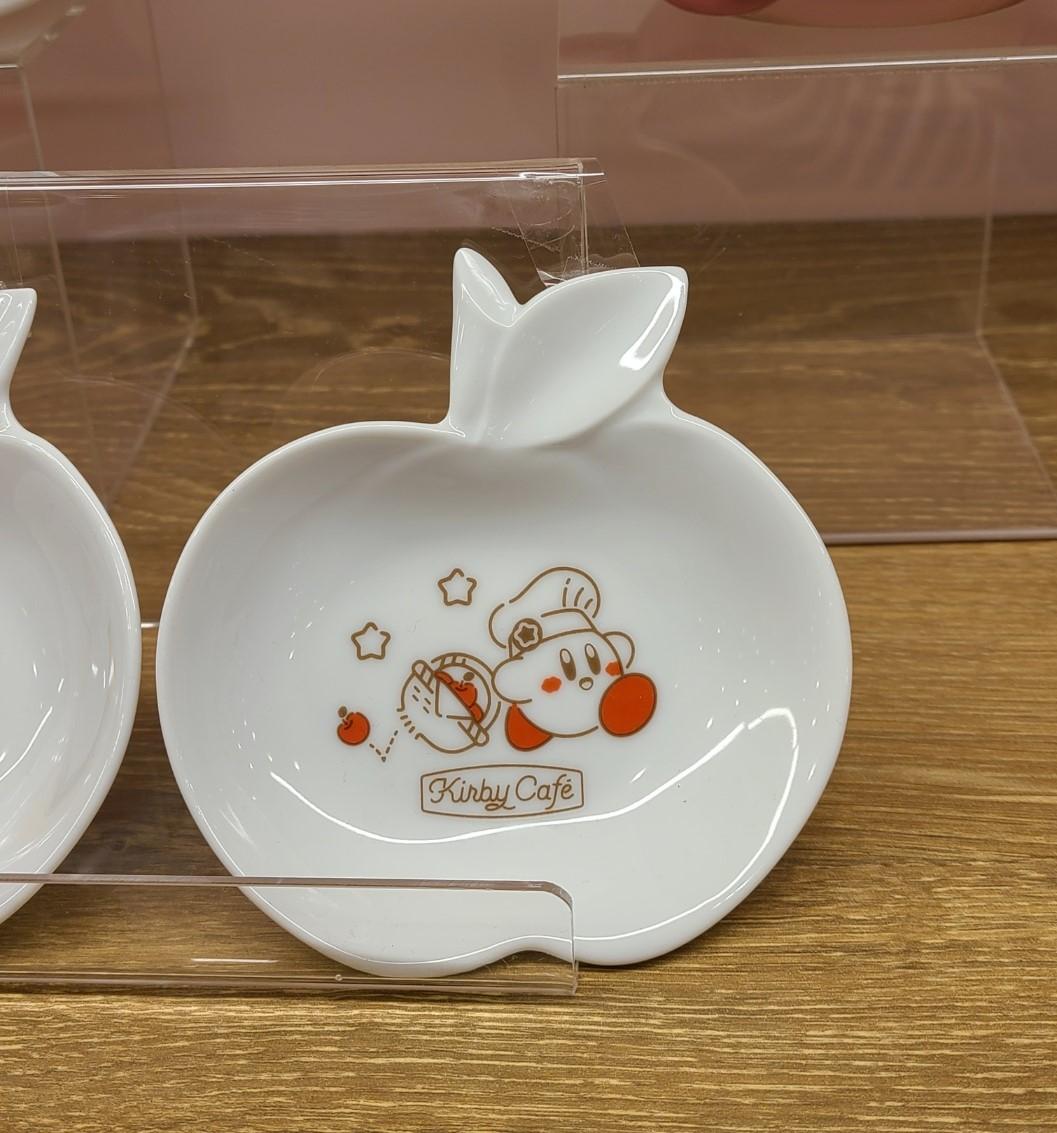 일본 커비 카페 레드 애플 미니 플레이트
