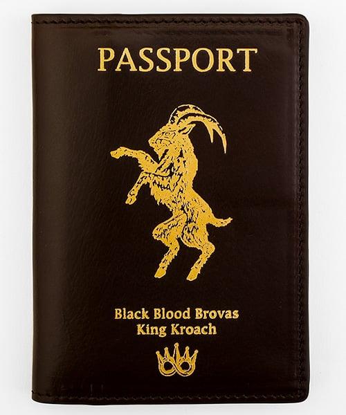 PASSPORT LEATHER COVER