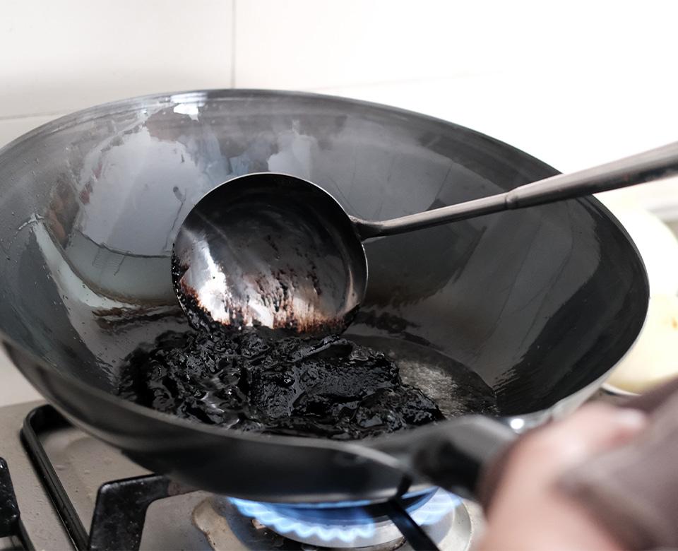 [아이자와공방] 우드 손잡이 중화국자