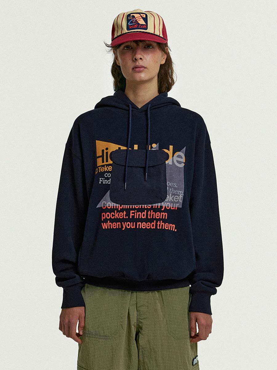 Hide Hoodie Navy