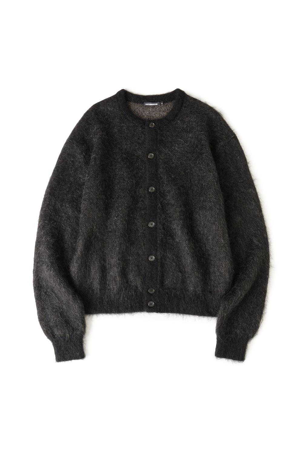 Hanabi Mohair Cardigan Black