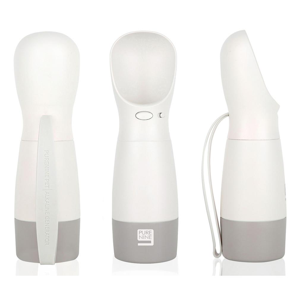 프리미엄 펫워터 퓨어나인W1 강아지물통 간식통포함 알칼리기능 산책용물병 휴대용물통