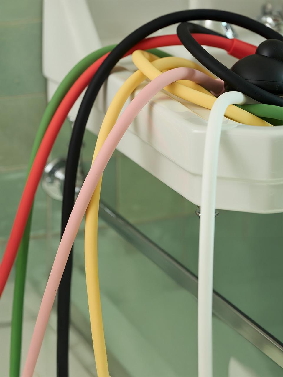 실리콘 잔수배출 샤워호스