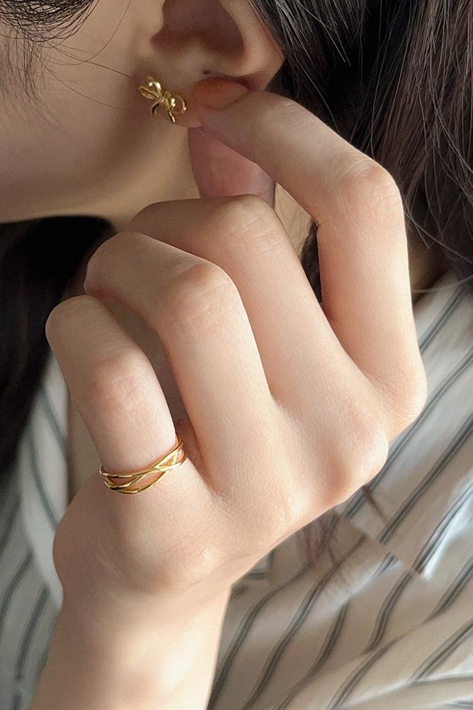 (925) Daphne Ring (2colors)