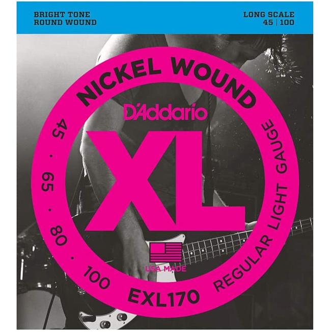 Daddario - XL Nickel Regular Light Long Scale / 베이스 스트링 045-100 (EXL170)