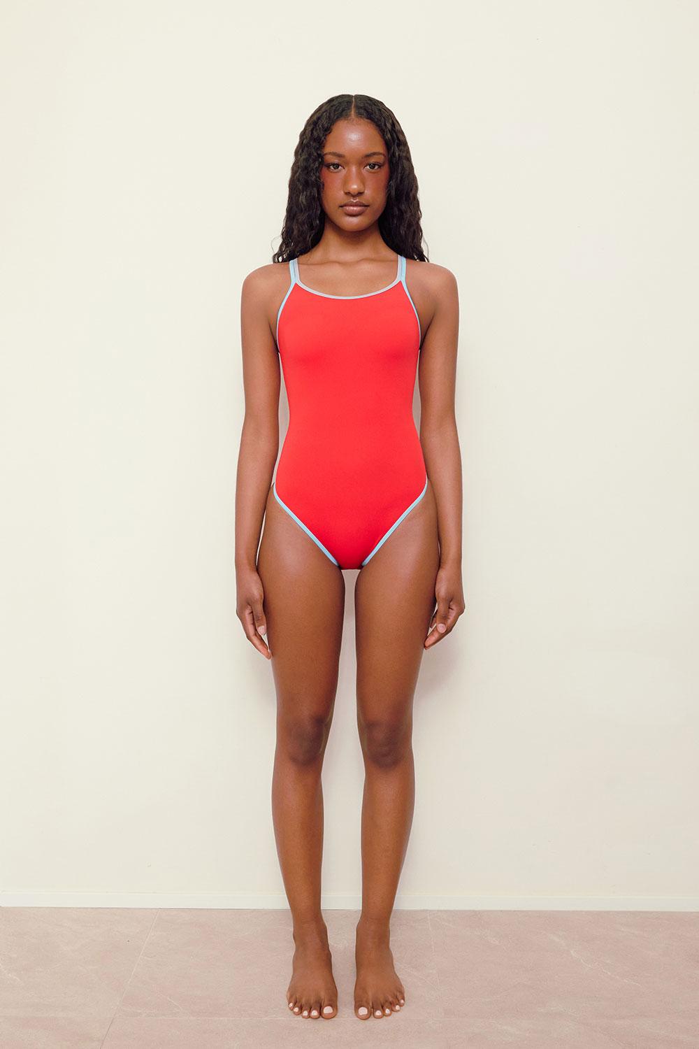 (NEW) KORI SWIMSUIT -  RED