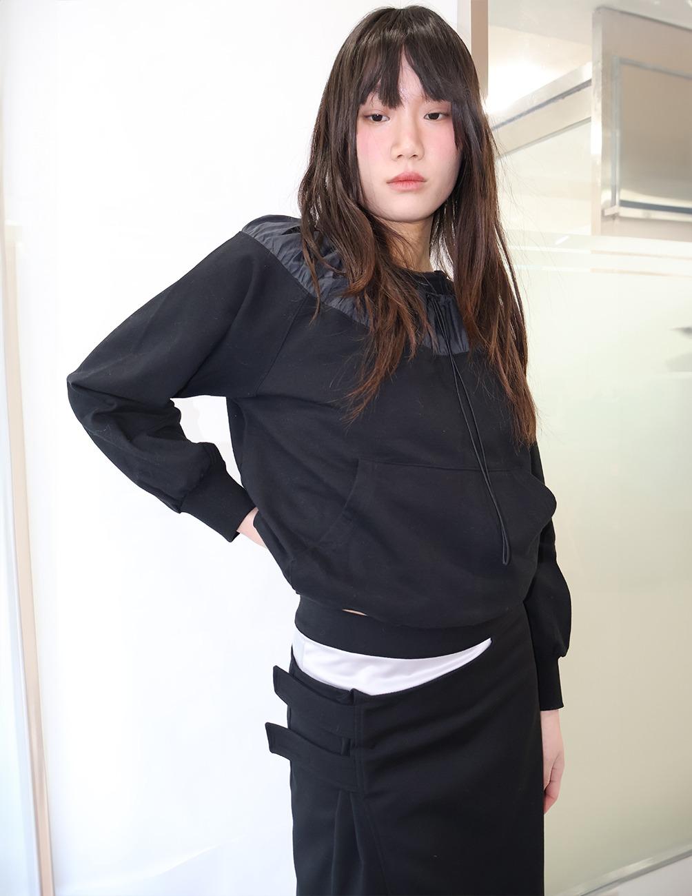 Nylon sports detail sweatshirts