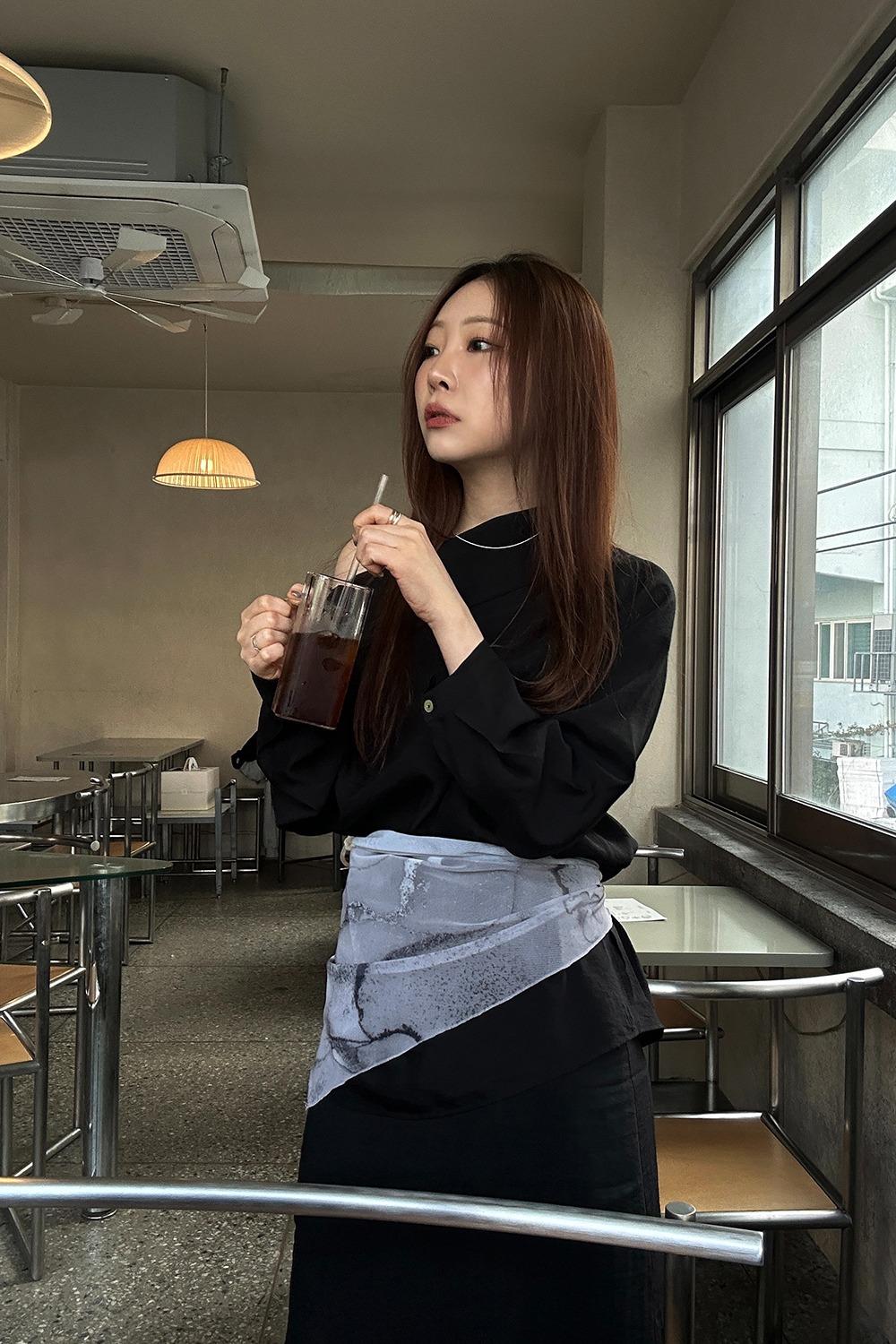 마블링 스카프 2 colors