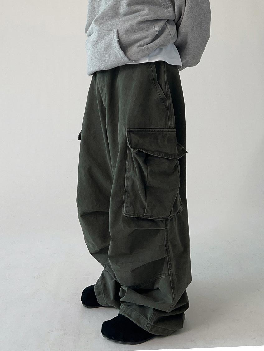 circle round cargo pants (2c)