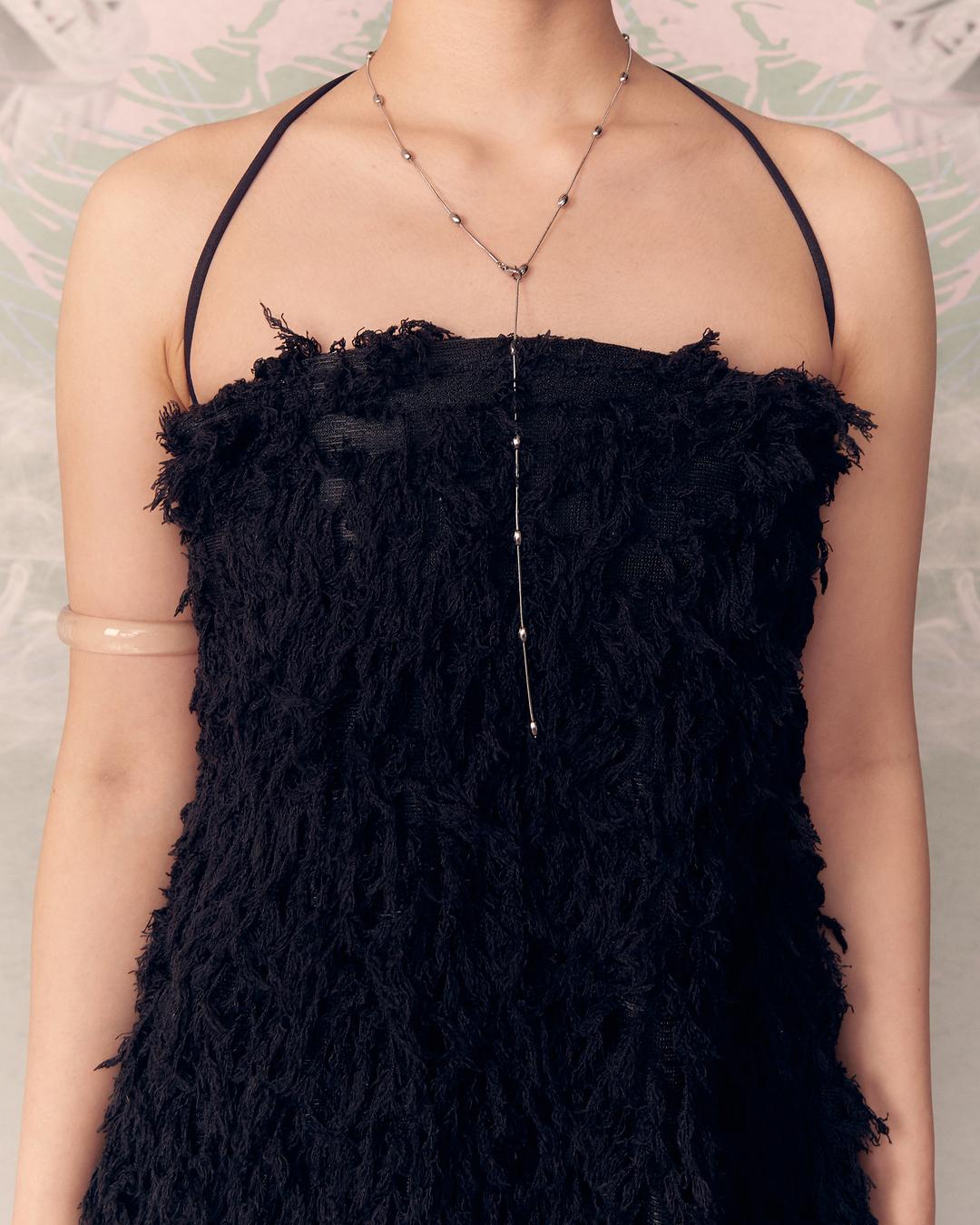 美愛桃源 silver ball chain necklace (2-length)