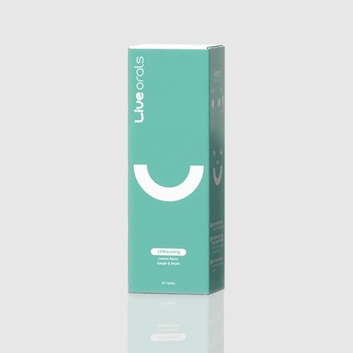 치카퐁 입냄새제거 고체가글 (1박스x18개입)