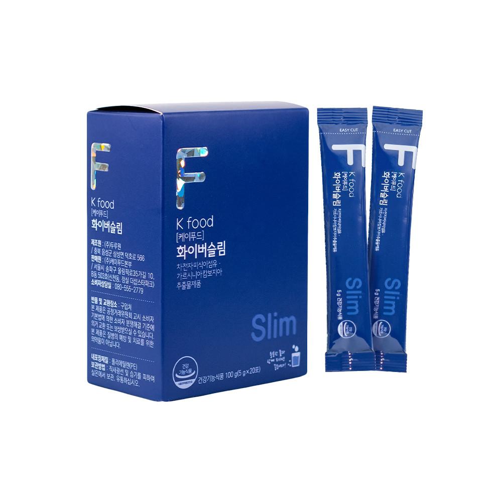 똥기사 케이푸드 Kfood 화이버슬림 20포 차전자피 식이섬유