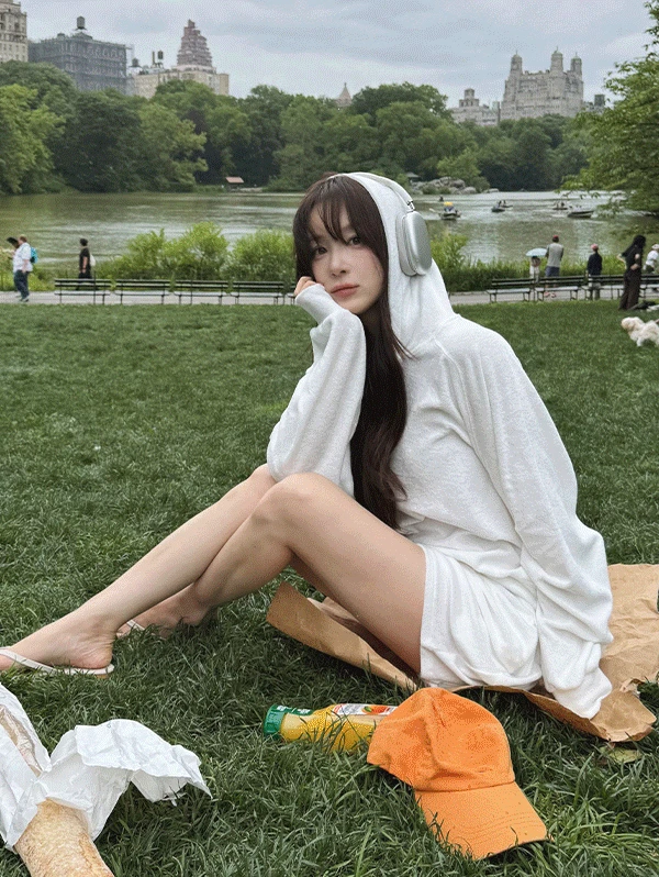 [오늘드림🚚] #SLOWMADE. 굿모닝 테리 후드&트레이닝쇼츠 (셋업 선택가능) - 3 color (이지웨어)
