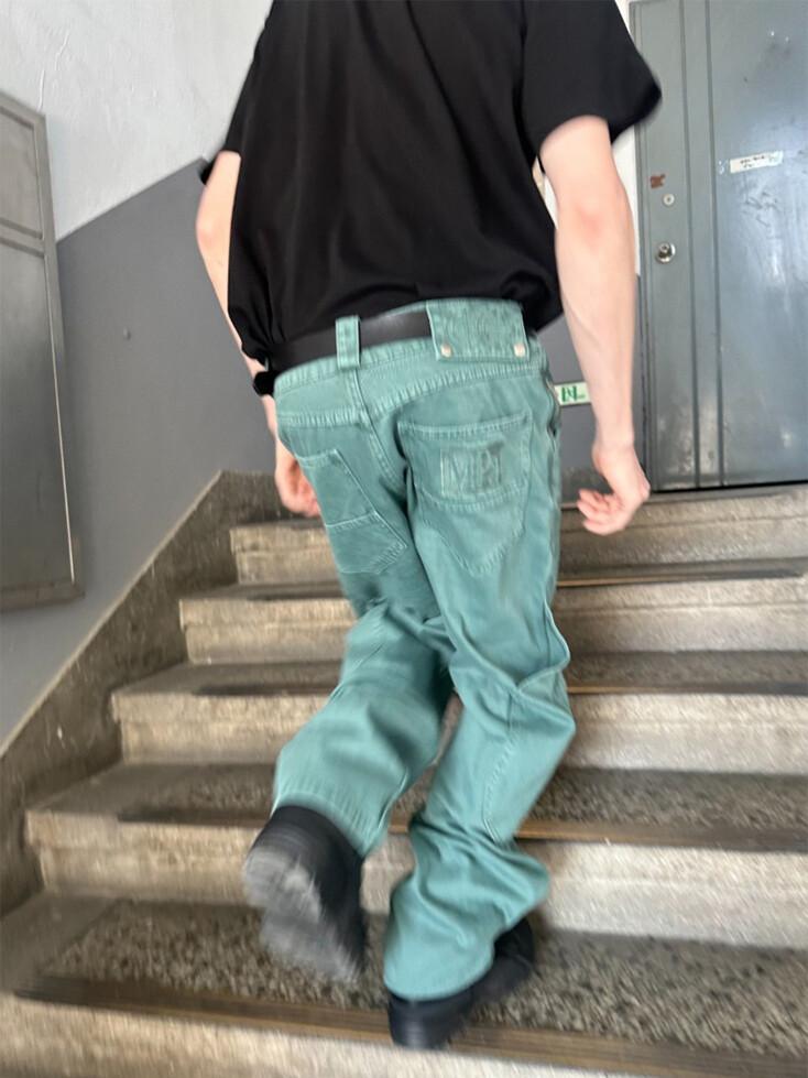 MPa CALF POCKET PANTS (EMERALD)5/11 순차배송