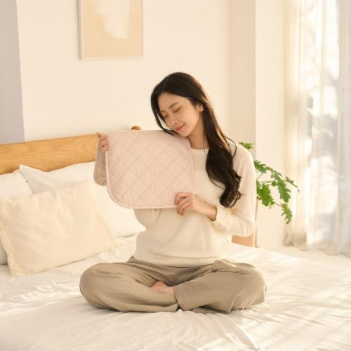 피부 속까지 열기가 전해지는 고몽드 원적외선 속근육 찜질기 - 허리, 배, 어깨, 등, 발까지 완벽한 찜질 효과