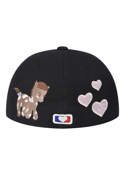 PONY EMBROIDERY CAP (NAVY)