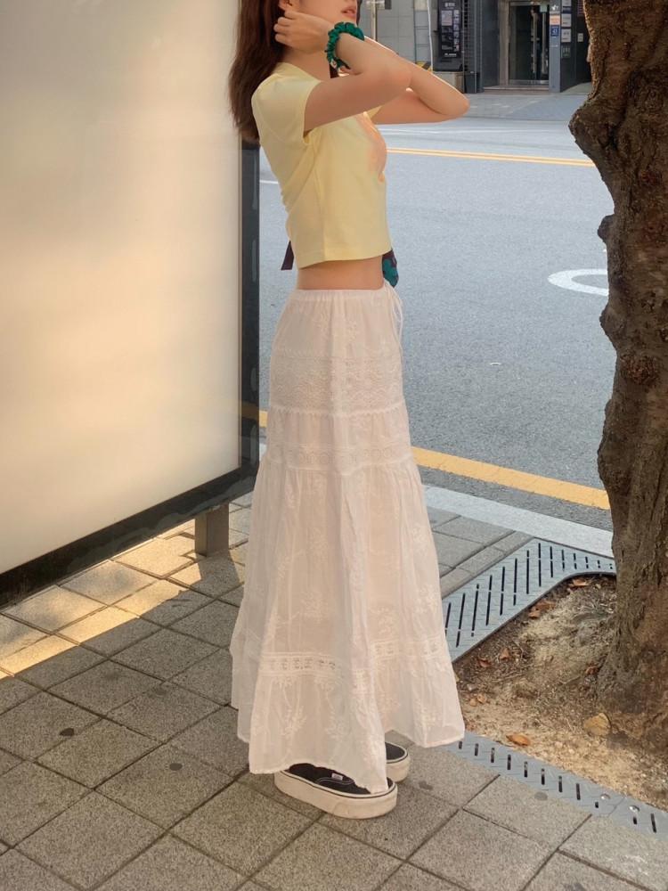 magnolia lace skirt( 단독진행 )