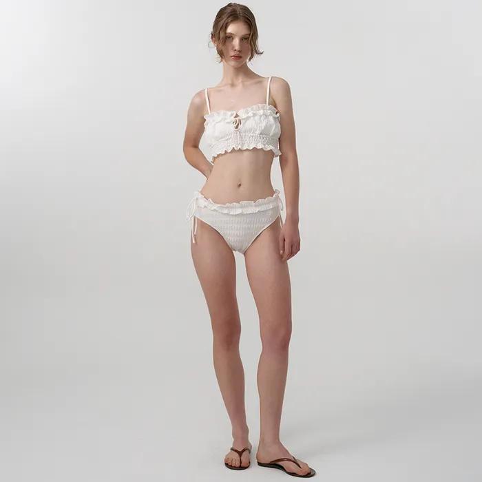 Breeze Ruffle Bikini_White