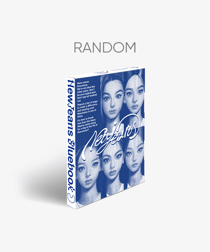 NewJeans 1st EP 'New Jeans' Bluebook ver. (Random)