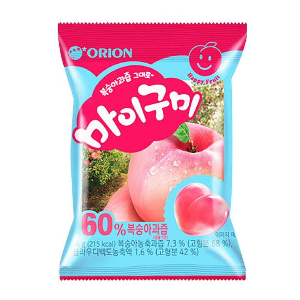 오리온 마이구미 복숭아 66g