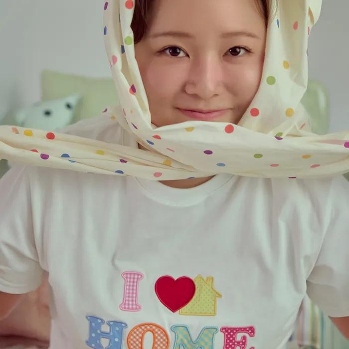 [29CM 단독] [찰스엔터 pick] (uni)아이러브홈 패치워크 스탠다드핏 티셔츠