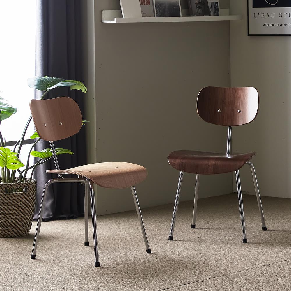 바이더하임 뮤리엘체어 내추럴 식탁의자 인테리어 디자인 카페의자 테이블