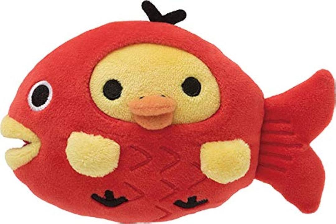 [해외] 리락쿠마 설날 봉제인형 키이로이토리