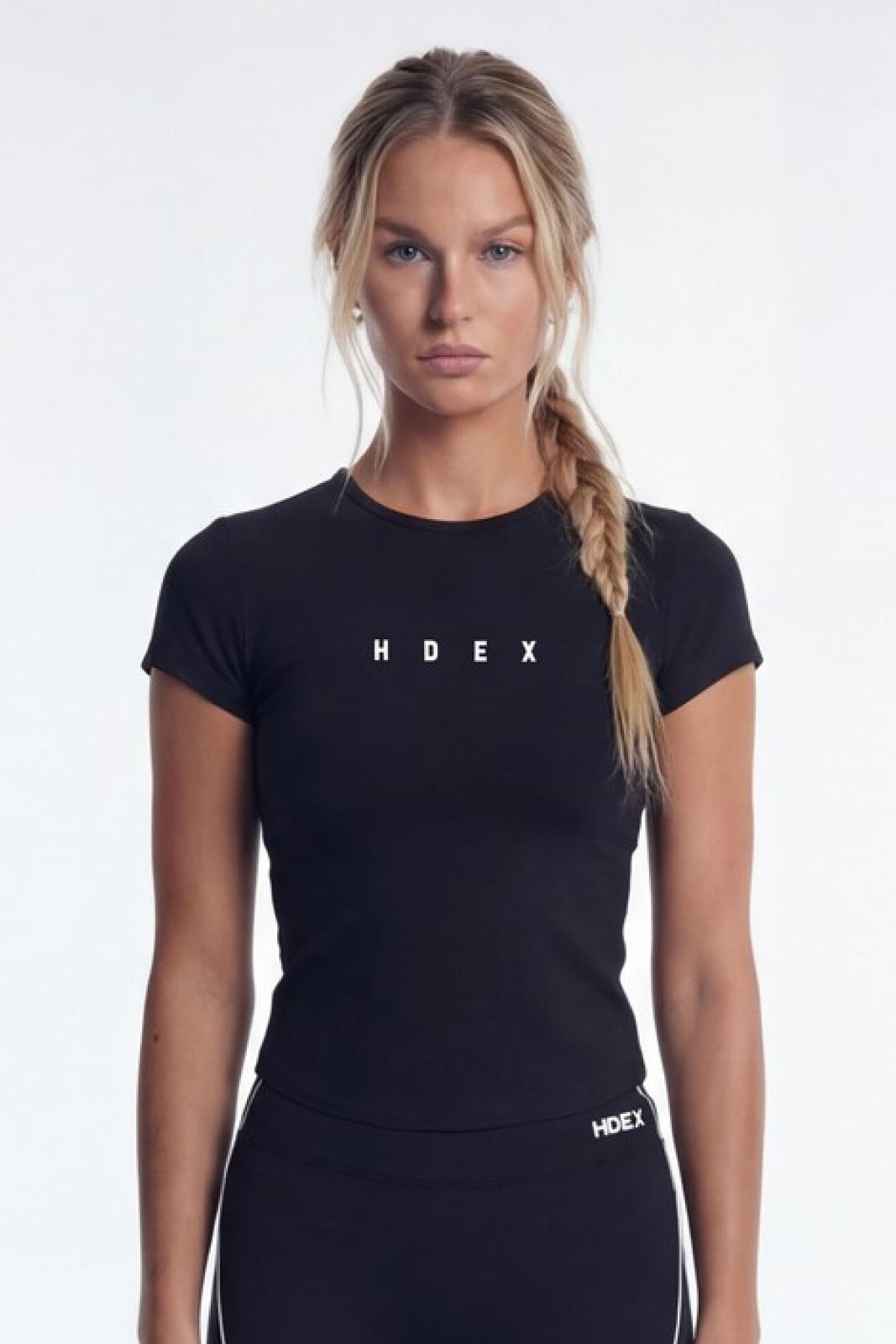 액티브 몬드 슬림핏 숏 슬리브 (Black)