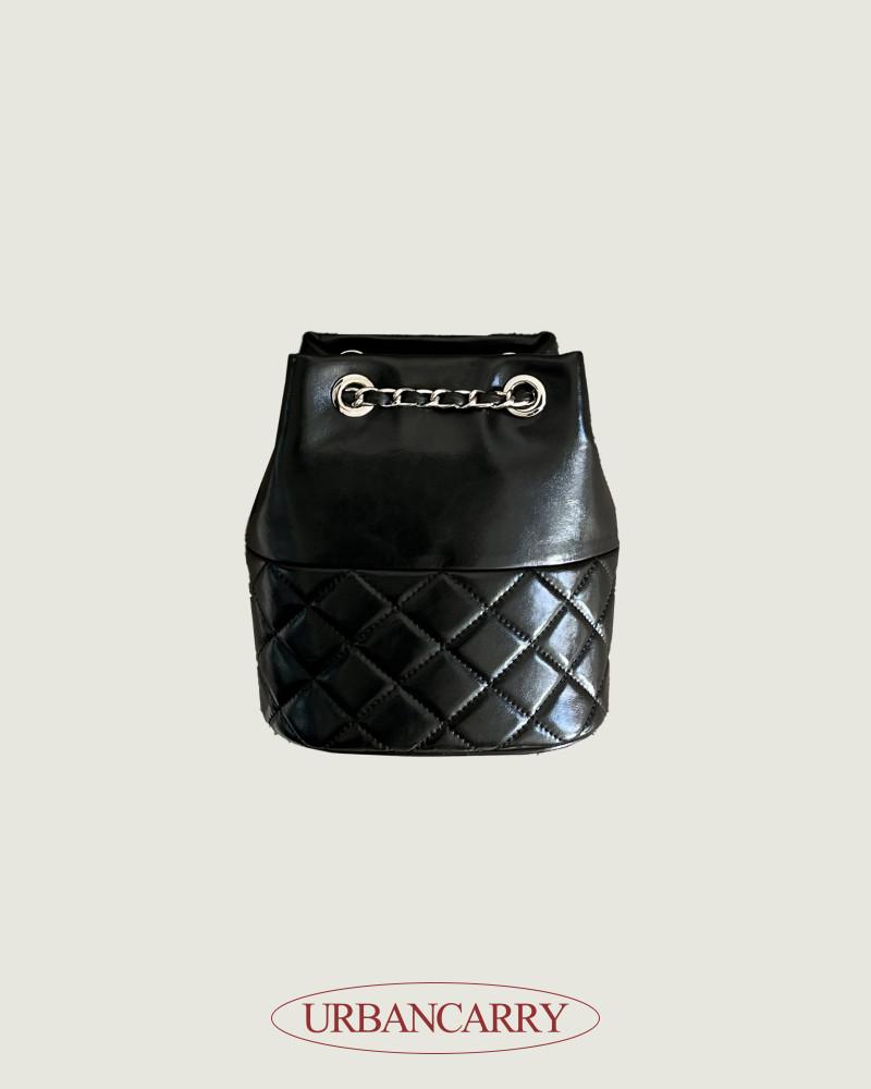 소가죽 퀄팅 복조리 체인 숄더백 크로스백