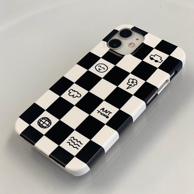 Doodle Checkerboard Case (hard)