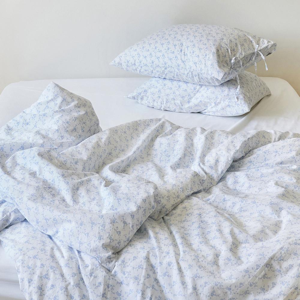 리틀 가든 에디션 이불커버 - 블루 벨