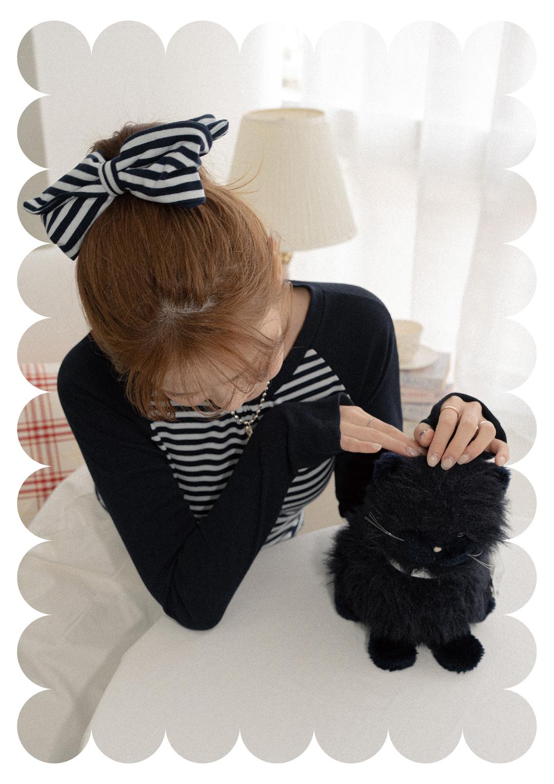 ☁︎{WING} MARIN (navy) pre-order *2차 오픈