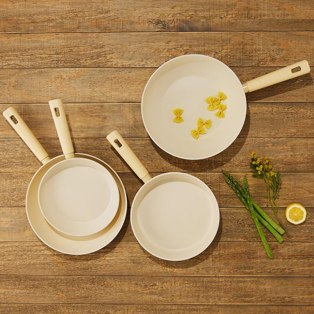 로이첸 IH 버터옐로 인덕션팬 후라이팬 웍팬