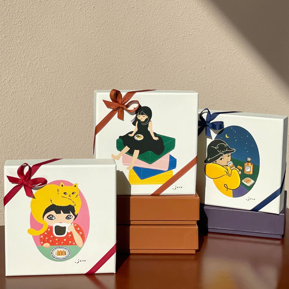 인덱스카라멜 아트콜라보 Jane 하프 세트 [ INDEX CARAMEL ARTWORK HALF SET ]