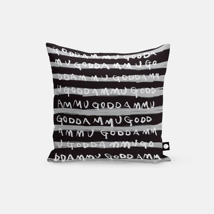 고땜무 작가, 말 많은 땜무 BLACK 쿠션커버